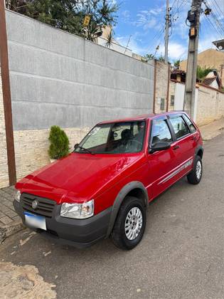 FIAT UNO 1.0 MPI MILLE WAY ECONOMY 8V FLEX 4P MANUAL